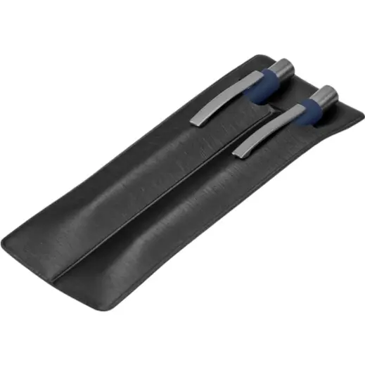Omega Ball Pen & Pencil Set Navy Pouch
